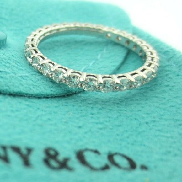 Tiffany & Co. Jewelry - Platinum Embrace Shared Full Circle Diamond Ring